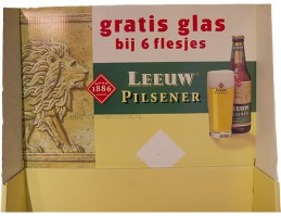 Leeuw bier pils display detail 2